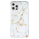 Custodia per cellulare in TPU con motivo in marmo IMD, For iPhone 12 mini, For iPhone 12 / 12 Pro, For iPhone 12 Pro Max, For iPhone 11