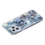 Custodia per cellulare in TPU con motivo in marmo IMD, For iPhone 11 Pro, For iPhone 11 Pro Max, For iPhone XR, For iPhone XS / X