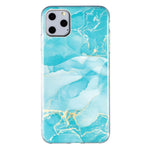 Custodia per cellulare in TPU con motivo in marmo IMD, For iPhone 11 Pro, For iPhone 11 Pro Max, For iPhone XR, For iPhone XS / X