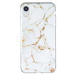 Custodia per cellulare in TPU con motivo in marmo IMD, For iPhone 11 Pro, For iPhone 11 Pro Max, For iPhone XR, For iPhone XS / X