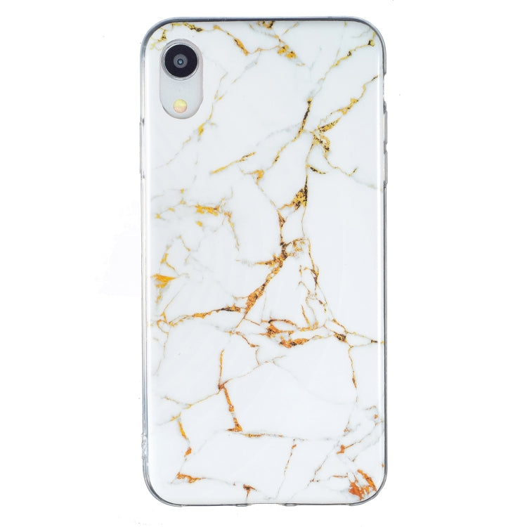 Custodia per cellulare in TPU con motivo in marmo IMD, For iPhone 11 Pro, For iPhone 11 Pro Max, For iPhone XR, For iPhone XS / X