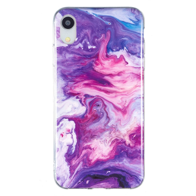 Custodia per cellulare in TPU con motivo in marmo IMD, For iPhone 11 Pro, For iPhone 11 Pro Max, For iPhone XR, For iPhone XS / X