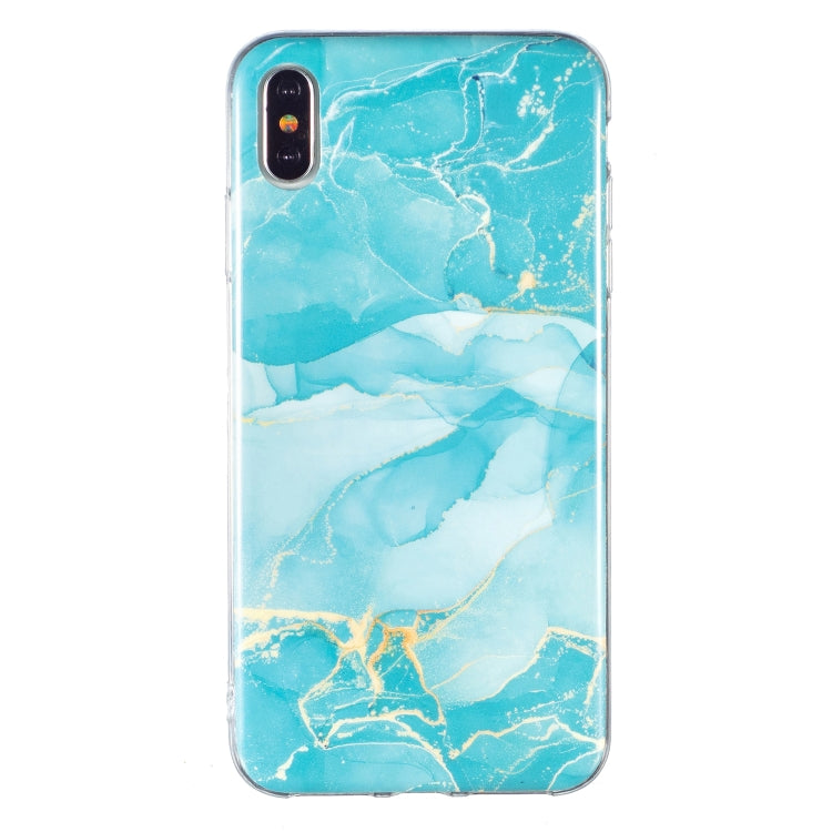 Custodia per cellulare in TPU con motivo in marmo IMD, For iPhone 11 Pro, For iPhone 11 Pro Max, For iPhone XR, For iPhone XS / X