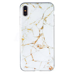 Custodia per cellulare in TPU con motivo in marmo IMD, For iPhone 11 Pro, For iPhone 11 Pro Max, For iPhone XR, For iPhone XS / X