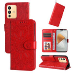 Custodia per telefono in pelle di girasole goffrata, For vivo S12 Pro / V23 Pro, For vivo S12 / V23 5G, For vivo Y15s 2021 / Y15a / Y10 4G, For vivo Y20