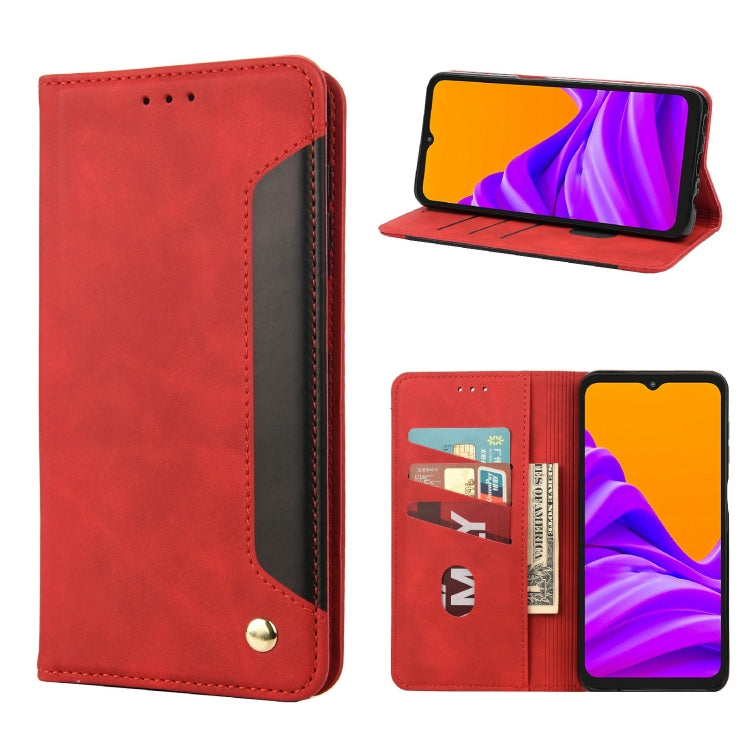 Custodia per telefono in pelle con giunture al tatto, For Motorola Moto E32, For Samsung Galaxy A03, For Samsung Galaxy Xcover6 Pro