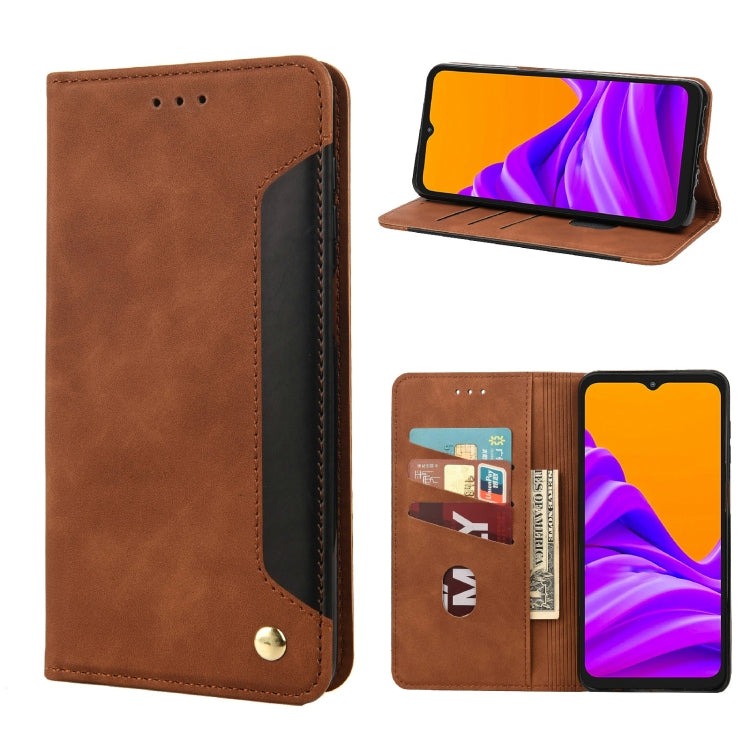 Custodia per telefono in pelle con giunture al tatto, For Motorola Moto E32, For Samsung Galaxy A03, For Samsung Galaxy Xcover6 Pro