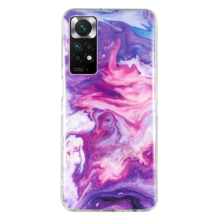 Custodia per cellulare in TPU con motivo in marmo IMD, For Xiaomi 11T Pro, For Xiaomi Redmi 10, For Xiaomi Redmi Note 11 Global, For Samsung Galaxy S22 5G