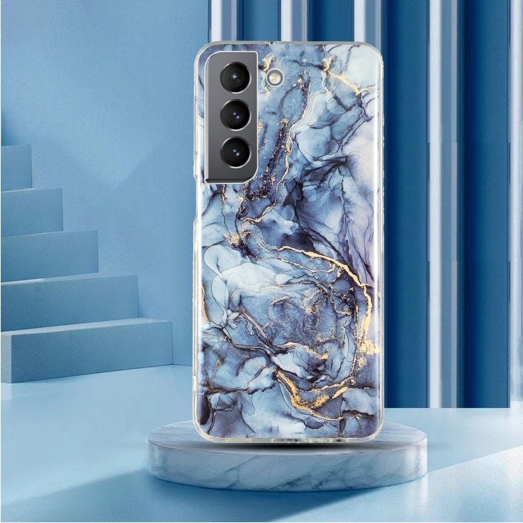 Custodia per cellulare in TPU con motivo in marmo IMD, For Samsung Galaxy S22+ 5G, For Samsung Galaxy S22 Ultra 5G, For Samsung Galaxy S21 5G, For Samsung Galaxy S21+ 5G