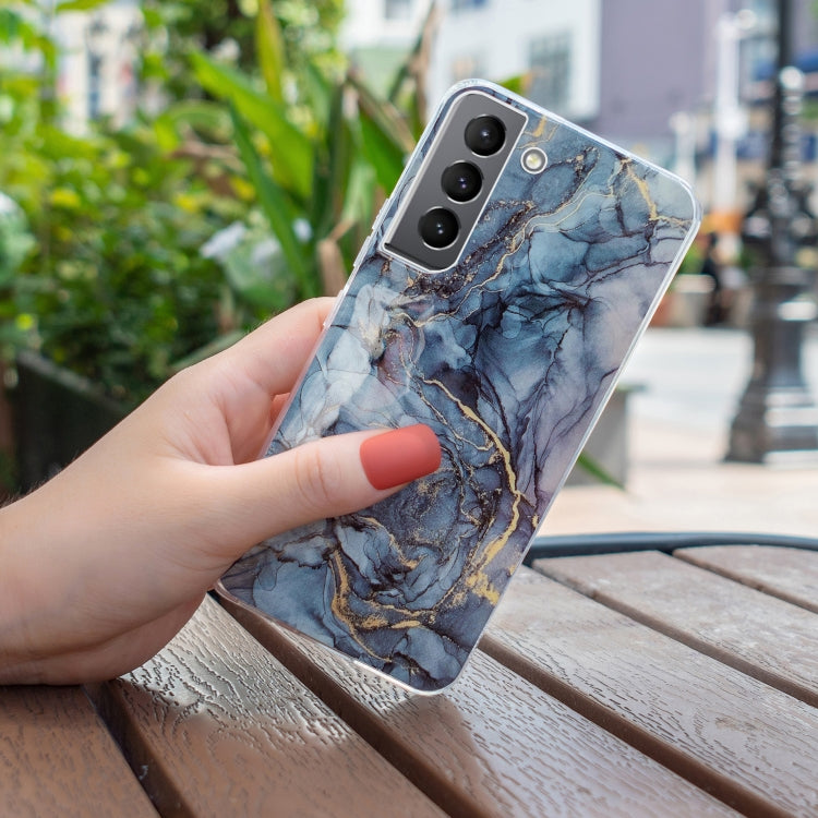 Custodia per cellulare in TPU con motivo in marmo IMD, For Samsung Galaxy S22+ 5G, For Samsung Galaxy S22 Ultra 5G, For Samsung Galaxy S21 5G, For Samsung Galaxy S21+ 5G
