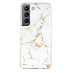 Custodia per cellulare in TPU con motivo in marmo IMD, For Samsung Galaxy S22+ 5G, For Samsung Galaxy S22 Ultra 5G, For Samsung Galaxy S21 5G, For Samsung Galaxy S21+ 5G