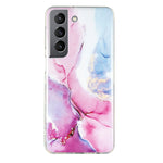 Custodia per cellulare in TPU con motivo in marmo IMD, For Samsung Galaxy S22+ 5G, For Samsung Galaxy S22 Ultra 5G, For Samsung Galaxy S21 5G, For Samsung Galaxy S21+ 5G