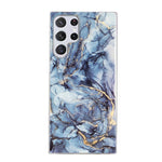 Custodia per cellulare in TPU con motivo in marmo IMD, For Samsung Galaxy S22+ 5G, For Samsung Galaxy S22 Ultra 5G, For Samsung Galaxy S21 5G, For Samsung Galaxy S21+ 5G