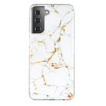 Custodia per cellulare in TPU con motivo in marmo IMD, For Samsung Galaxy S22+ 5G, For Samsung Galaxy S22 Ultra 5G, For Samsung Galaxy S21 5G, For Samsung Galaxy S21+ 5G