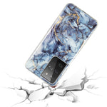 Custodia per cellulare in TPU con motivo in marmo IMD, For Samsung Galaxy S21 Ultra 5G, For Samsung Galaxy S21 FE 5G, For Samsung Galaxy S20 5G, For Samsung Galaxy S20+ 5G