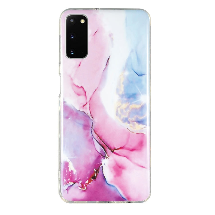 Custodia per cellulare in TPU con motivo in marmo IMD, For Samsung Galaxy S21 Ultra 5G, For Samsung Galaxy S21 FE 5G, For Samsung Galaxy S20 5G, For Samsung Galaxy S20+ 5G