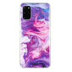 Custodia per cellulare in TPU con motivo in marmo IMD, For Samsung Galaxy S21 Ultra 5G, For Samsung Galaxy S21 FE 5G, For Samsung Galaxy S20 5G, For Samsung Galaxy S20+ 5G