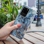 Custodia per cellulare in TPU con motivo in marmo IMD, For Samsung Galaxy S20 Ultra 5G, For Samsung Galaxy S20 FE 5G, For Samsung Galaxy A12 5G, For Samsung Galaxy A13 4G