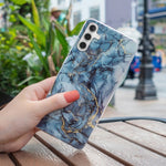 Custodia per cellulare in TPU con motivo in marmo IMD, For Samsung Galaxy A13 5G, For Samsung Galaxy A20e, For Samsung Galaxy A22 5G, For Samsung Galaxy A32 4G