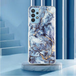 Custodia per cellulare in TPU con motivo in marmo IMD, For Samsung Galaxy A32 5G, For Samsung Galaxy A33 5G, For Samsung Galaxy A40, For Samsung Galaxy A50