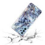 Custodia per cellulare in TPU con motivo in marmo IMD, For Samsung Galaxy A32 5G, For Samsung Galaxy A33 5G, For Samsung Galaxy A40, For Samsung Galaxy A50