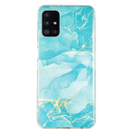 Custodia per cellulare in TPU con motivo in marmo IMD, For Samsung Galaxy A51, For Samsung Galaxy A52 5G / 4G, For Samsung Galaxy A53 5G, For Samsung Galaxy A70