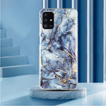 Custodia per cellulare in TPU con motivo in marmo IMD, For Samsung Galaxy A71, For Samsung Galaxy A02s, For Samsung Galaxy A03s