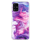 Custodia per cellulare in TPU con motivo in marmo IMD, For Samsung Galaxy A71, For Samsung Galaxy A02s, For Samsung Galaxy A03s