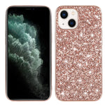Custodia per telefono in TPU con polvere glitterata, For iPhone 14, For iPhone 14 Plus, For iPhone 14 Pro, For iPhone 14 Pro Max