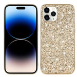 Custodia per telefono in TPU con polvere glitterata, For iPhone 14, For iPhone 14 Plus, For iPhone 14 Pro, For iPhone 14 Pro Max