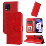 Custodia per telefono in pelle di girasole goffrata, For OPPO Find X5 Lite / Reno7 5G Global, For OPPO Find X5, For OPPO Find X5 Pro, For OPPO Realme 8 4G / 8 Pro