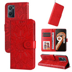 Custodia per telefono in pelle di girasole goffrata, For OPPO Realme GT Neo3, For OPPO Realme 9i / A36 4G / A76 4G, For OPPO Reno7 4G / F21 Pro, For OPPO Reno7 Pro 5G