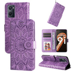 Custodia per telefono in pelle di girasole goffrata, For OPPO Realme GT Neo3, For OPPO Realme 9i / A36 4G / A76 4G, For OPPO Reno7 4G / F21 Pro, For OPPO Reno7 Pro 5G