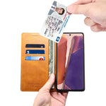 Custodia per telefono in pelle a vibrazione orizzontale con struttura in vitello, For Samsung Galaxy Note20, For Samsung Galaxy Note20 Ultra, For Samsung Galaxy S20, For Samsung Galaxy S20 Ultra, For Samsung Galaxy S20+, For Samsung Galaxy S21         ...
