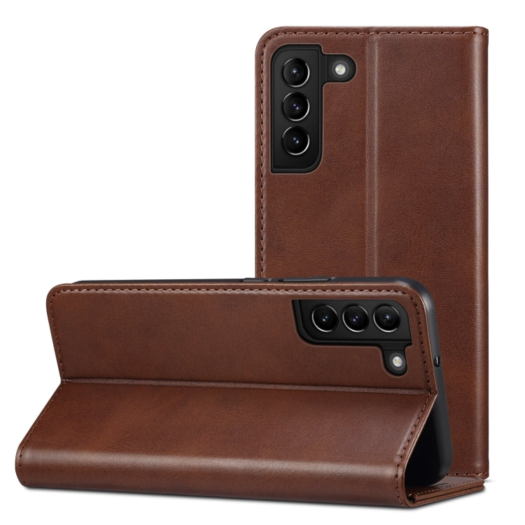 Custodia per telefono in pelle a vibrazione orizzontale con struttura in vitello, For Samsung Galaxy Note20, For Samsung Galaxy Note20 Ultra, For Samsung Galaxy S20, For Samsung Galaxy S20 Ultra, For Samsung Galaxy S20+, For Samsung Galaxy S21         ...