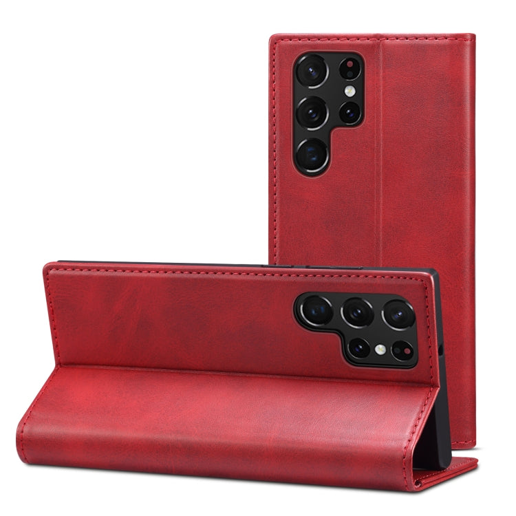 Custodia per telefono in pelle a vibrazione orizzontale con struttura in vitello, For Samsung Galaxy Note20, For Samsung Galaxy Note20 Ultra, For Samsung Galaxy S20, For Samsung Galaxy S20 Ultra, For Samsung Galaxy S20+, For Samsung Galaxy S21         ...