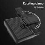 Custodia per telefono antiurto con texture Litchi, For Samsung Galaxy Z Flip3 5G