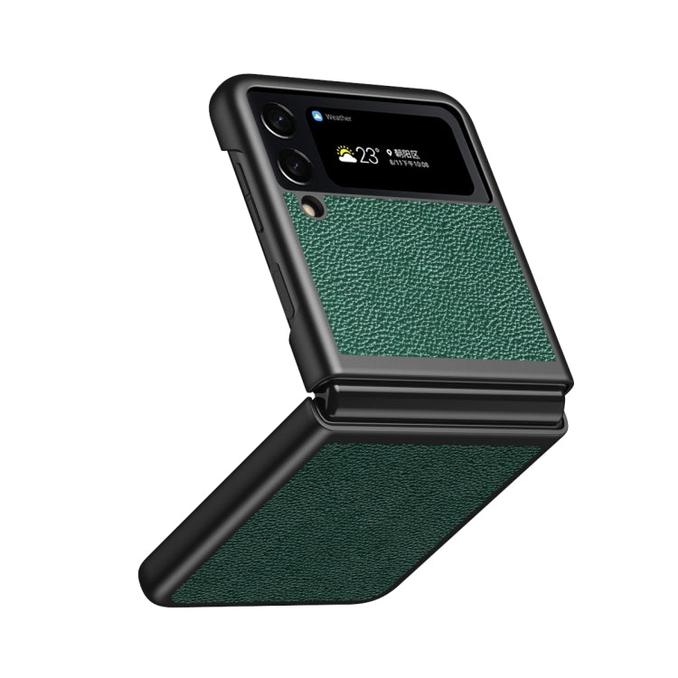 Litchi Texture All Inclusive Custodia protettiva antiurto per telefono, For Samsung Galaxy Z Flip4