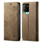 Custodia in pelle flip orizzontale in stile casual con texture denim, For vivo S15 Pro, For vivo S15, For Huawei Nova 10 4G, For Xiaomi Poco C40 Global, For Xiaomi 12S Ultra, For Xiaomi M4 5G