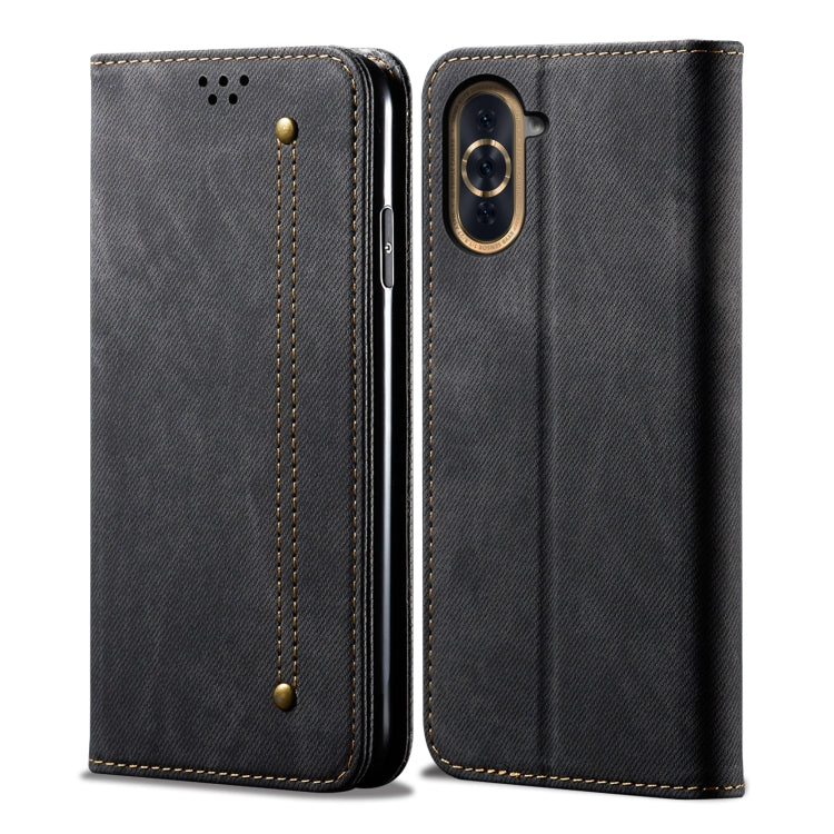 Custodia in pelle flip orizzontale in stile casual con texture denim, For vivo S15 Pro, For vivo S15, For Huawei Nova 10 4G, For Xiaomi Poco C40 Global, For Xiaomi 12S Ultra, For Xiaomi M4 5G