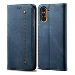 Custodia in pelle flip orizzontale in stile casual con texture denim, For vivo S15 Pro, For vivo S15, For Huawei Nova 10 4G, For Xiaomi Poco C40 Global, For Xiaomi 12S Ultra, For Xiaomi M4 5G