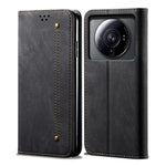 Custodia in pelle flip orizzontale in stile casual con texture denim, For vivo S15 Pro, For vivo S15, For Huawei Nova 10 4G, For Xiaomi Poco C40 Global, For Xiaomi 12S Ultra, For Xiaomi M4 5G