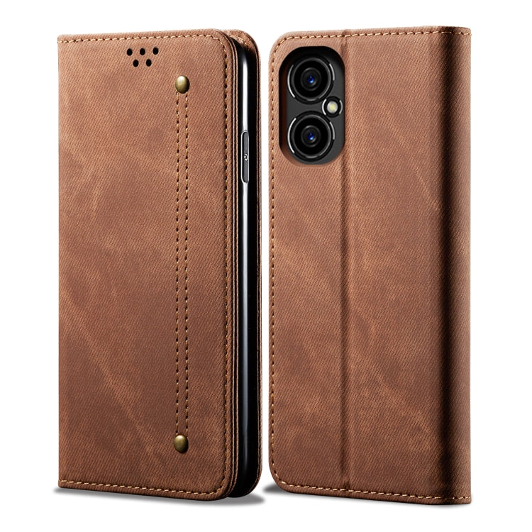 Custodia in pelle flip orizzontale in stile casual con texture denim, For vivo S15 Pro, For vivo S15, For Huawei Nova 10 4G, For Xiaomi Poco C40 Global, For Xiaomi 12S Ultra, For Xiaomi M4 5G
