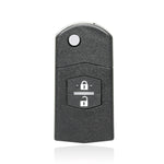 Cover per chiave auto per Mazda, 2+1 Button with Letter, 2-button, 3-button