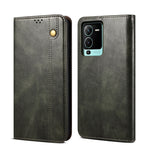 Custodia per telefono in pelle con trama di cavallo pazzo in cera d'olio, For vivo S15 Pro, For vivo S15, For Huawei Nova 10 4G, For Xiaomi Poco C40 Global, For Xiaomi 12S Ultra, For Xiaomi M4 5G