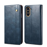 Custodia per telefono in pelle con trama di cavallo pazzo in cera d'olio, For vivo S15 Pro, For vivo S15, For Huawei Nova 10 4G, For Xiaomi Poco C40 Global, For Xiaomi 12S Ultra, For Xiaomi M4 5G