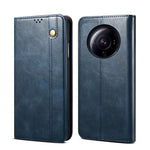Custodia per telefono in pelle con trama di cavallo pazzo in cera d'olio, For vivo S15 Pro, For vivo S15, For Huawei Nova 10 4G, For Xiaomi Poco C40 Global, For Xiaomi 12S Ultra, For Xiaomi M4 5G