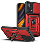Design della fotocamera scorrevole Custodia per telefono in TPU + PC, For Xiaomi Poco X4 GT, For Xiaomi 12 Lite