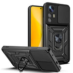 Design della fotocamera scorrevole Custodia per telefono in TPU + PC, For Xiaomi Poco X4 GT, For Xiaomi 12 Lite