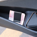 Clip porta carte di credito per porta carte di credito in fibra di carbonio per auto